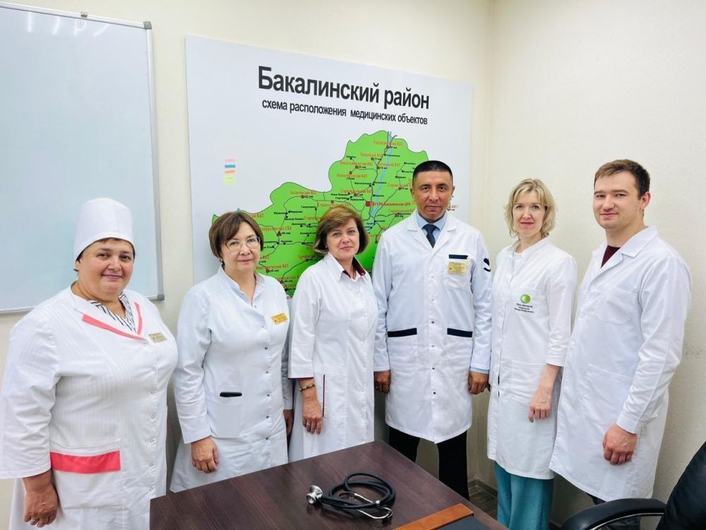 Бакалинскую больницу посетили специалисты республиканского клинического физиопульмонологического центра